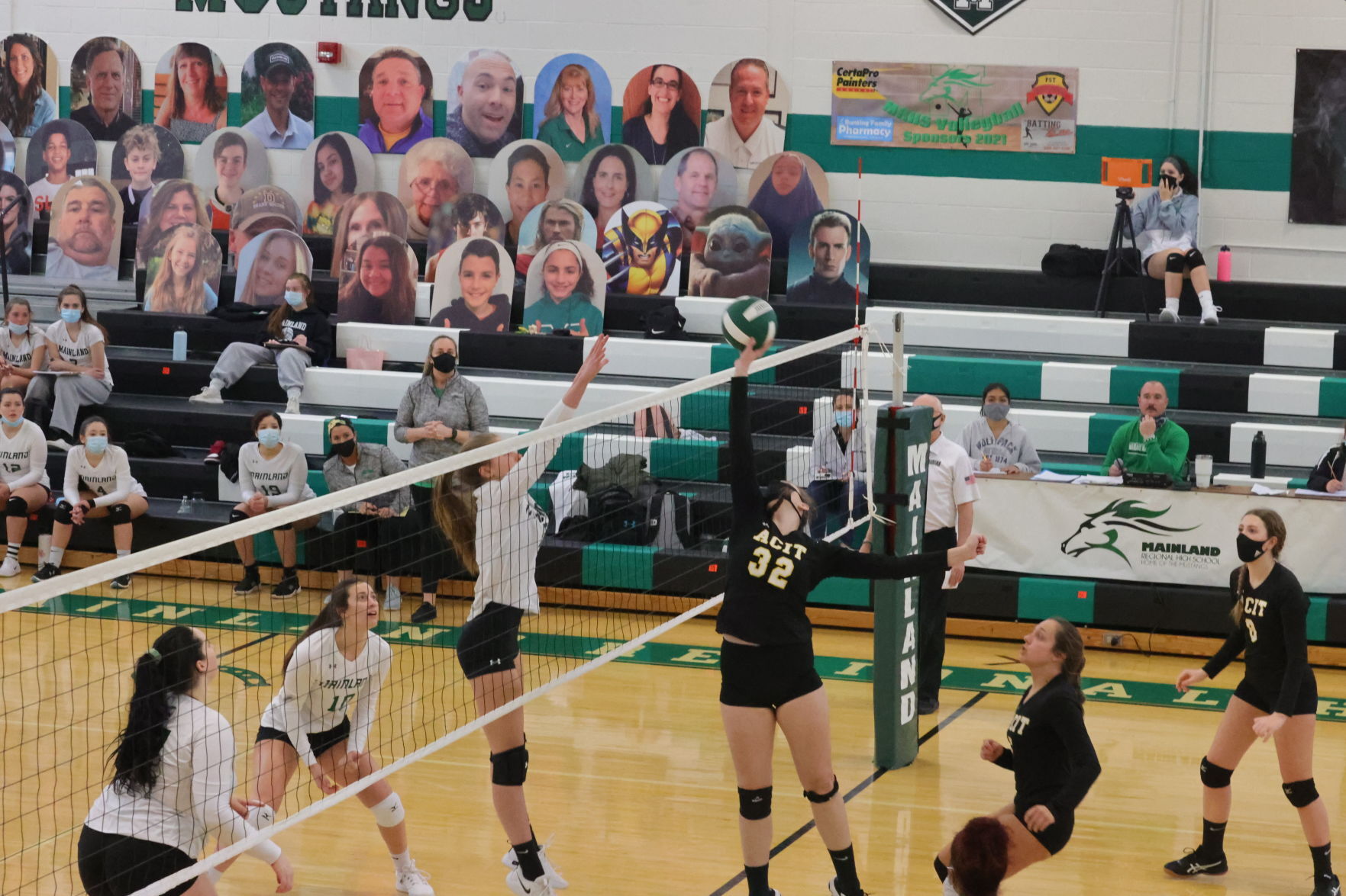 Mainland vs ACIT volleyball